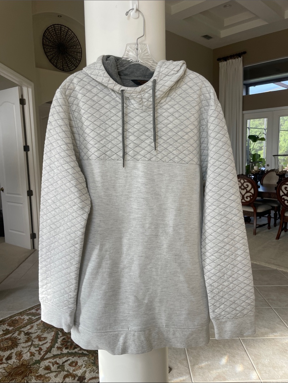 Outpost Makers gray men’s hoodie